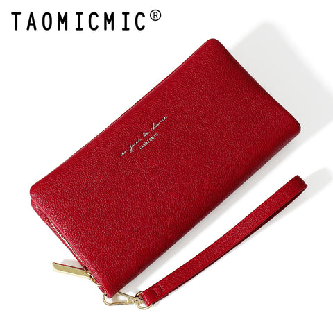 Folding Zipper Long Wallet