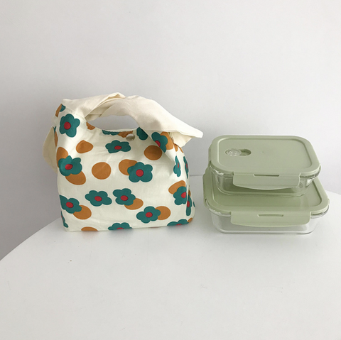 Floral Wrap Lunch Bag