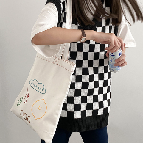 Nice Day Square Tote