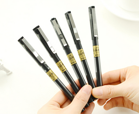 AGPA2202A 0.3mm Black Gel Ink Pen