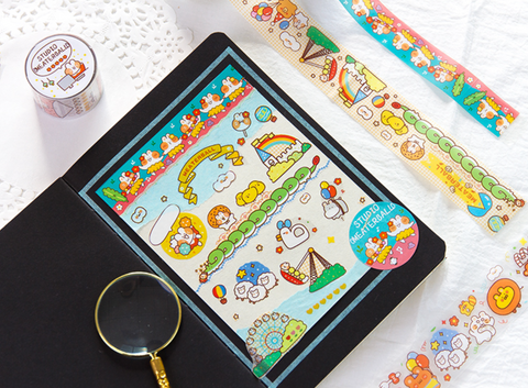 Jiyu PET Cute Matte Washi Tape