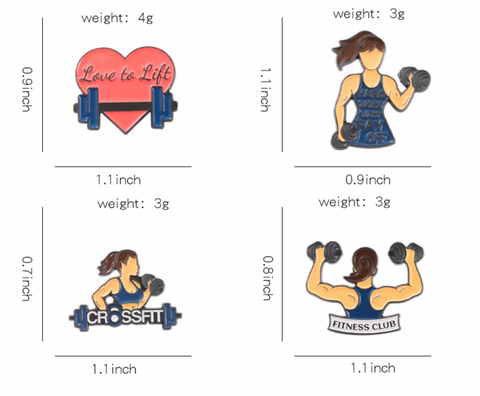 Gym Pins