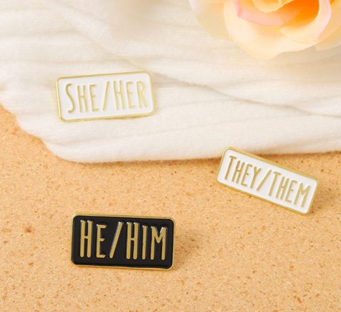 Pronoun Pins