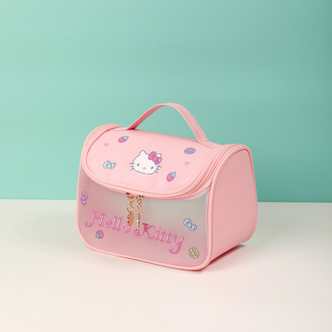 Top Zip Hello Kitty Wash Bag