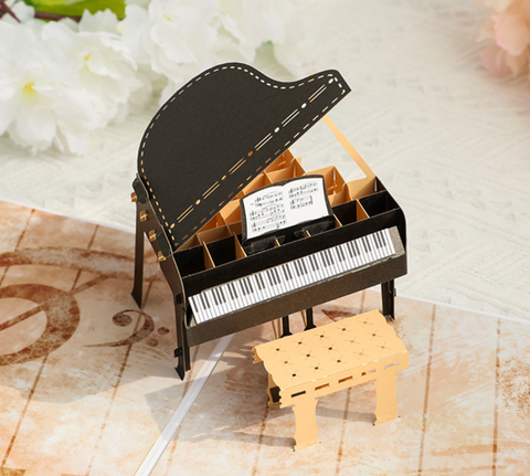 Pop Out Card Piano