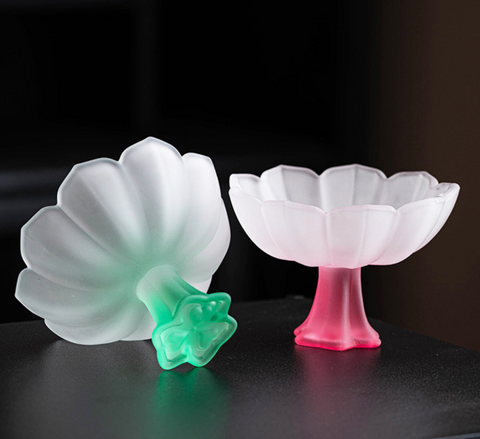 Lotus Glass Goblet