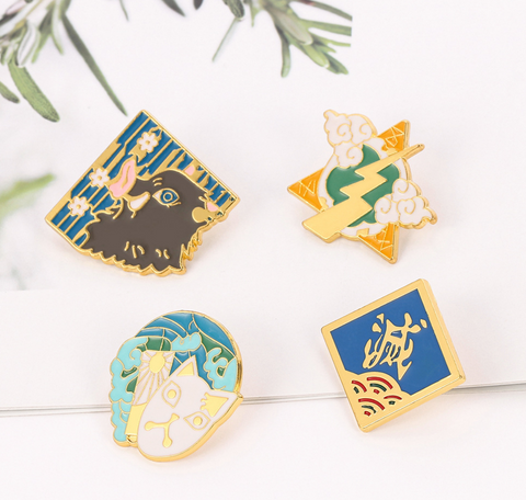 Demon Slayer Symbols Pin
