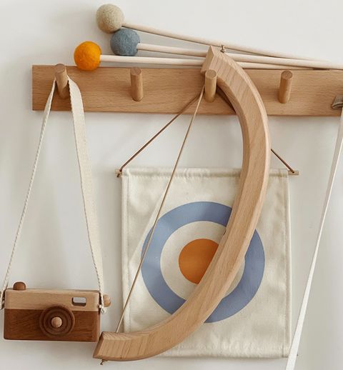 Arrow and Wood Bow