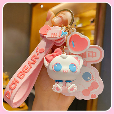 Adorable Cat Keychain