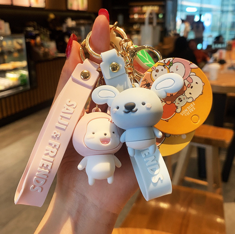 Saiji and Friends Keychain
