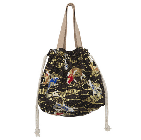 Drawstring Canvas Tote