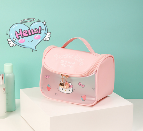 Top Zip Hello Kitty Wash Bag