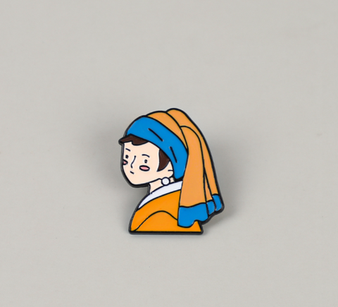 Girl with Pearl Earring Pin