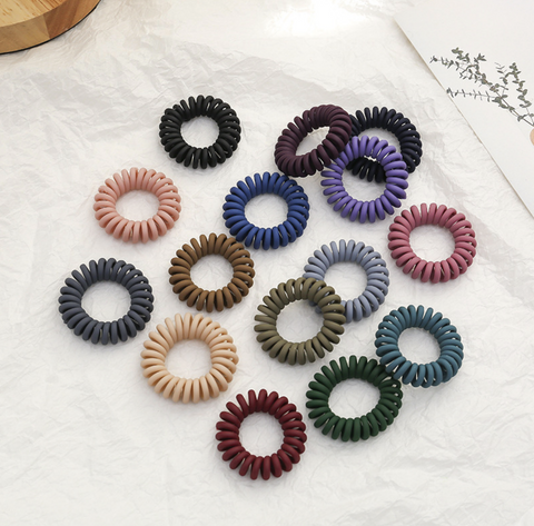 Matte Phone Cord Hair Tie