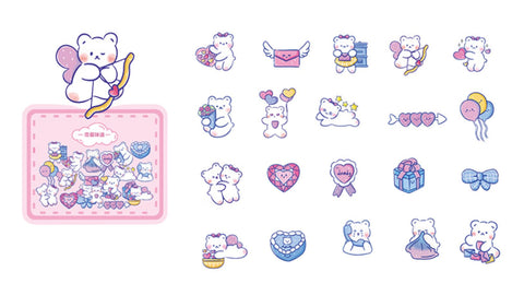 Cute Bear Stickers