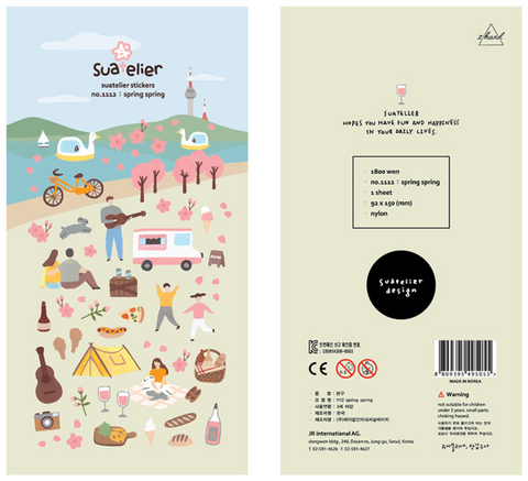 Suatelier Sonia Spring Stickers