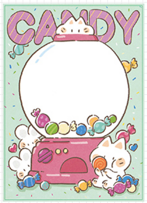 Cute Cat Note Paper