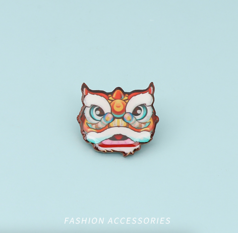 Lion Dance Pin