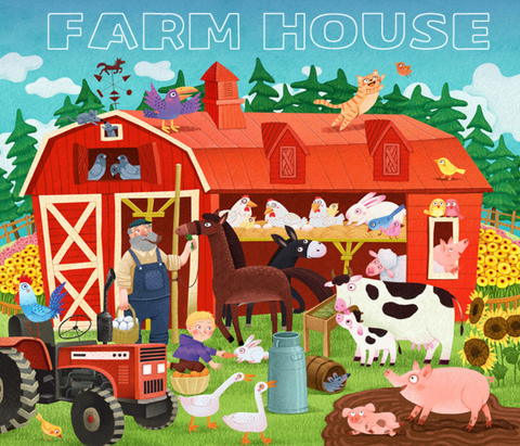 Children Wood Frame Puzzle