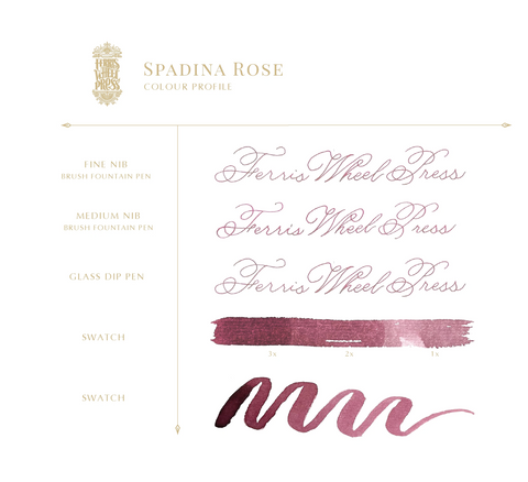 38ml Spadina Rose Ink