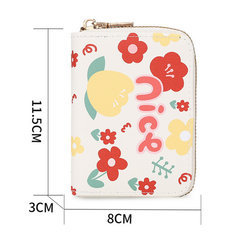 Zipper Card Wallet 9 Slot