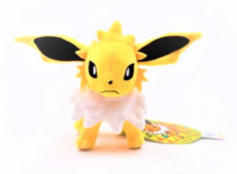 Jolteon Standing Pokemon Plush 20cm