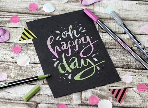 Stabilo Pen 68 Metallic Marker Set 6 pcs