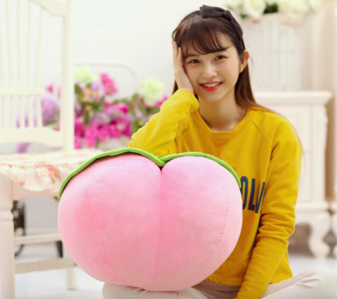 30cm Peach Plush