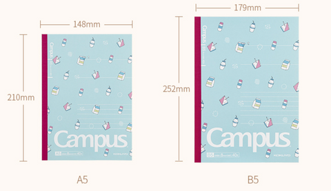 KOKUYO Dessert Lined Notebook A5 8mm