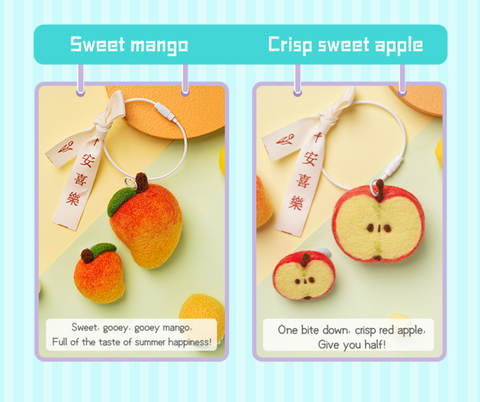 Fruit Needle Felt Set