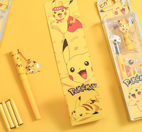 0.5mm Pikachu Fountain Pen Set with Refill
