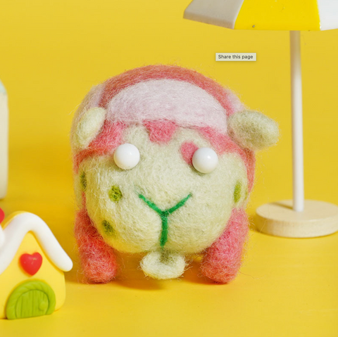Pui Pui Molcar Needle Felt Set