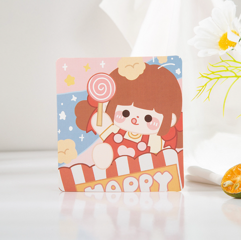 Charming Girl Card