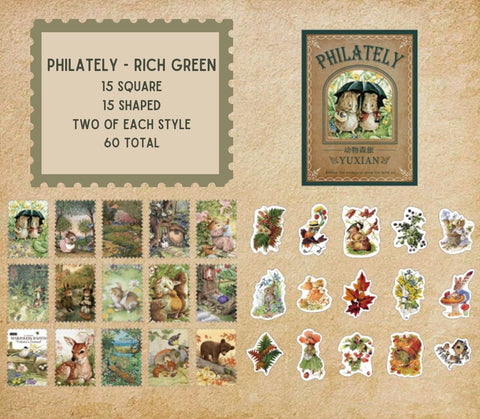 Yuxian Philately Boxed Stickers