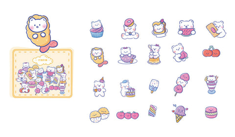 Cute Bear Stickers