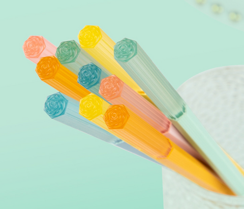 Colorful Macaron Mixed Chopstick 5 Set
