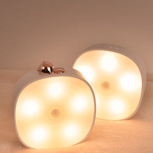 Squirrel Nightlight Pink