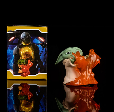 Mandalorian Yoda Statue