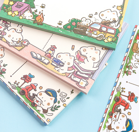 Cute Cat Note Paper