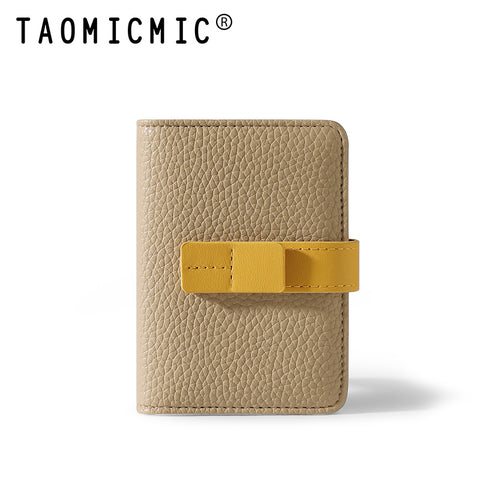 Buckle Card Holder Wallet