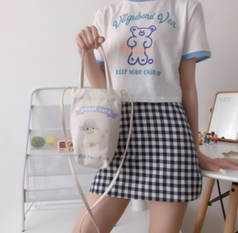 Tall Canvas Bag