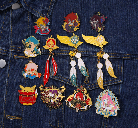 Genshin Impact Profile Pins