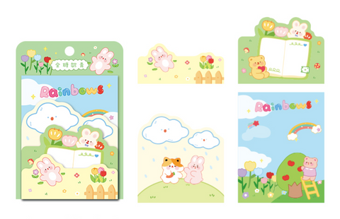 Jiyu Fun Shaped Tabbed Post It