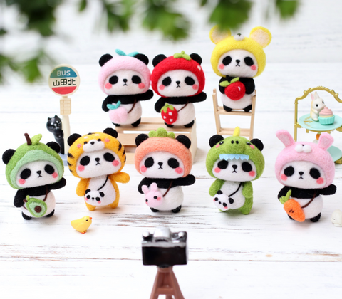 Panda Needle Felt Set