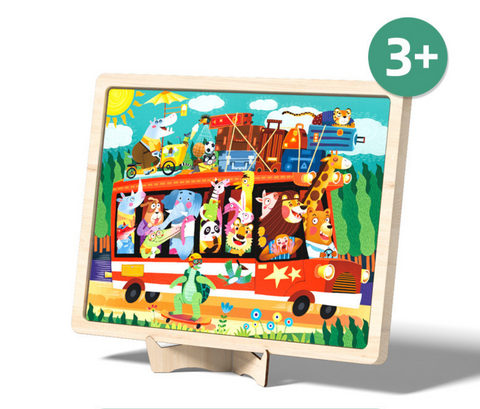 Children Wood Frame Puzzle