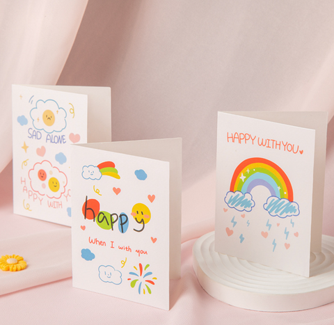 Happy Rainbow Card