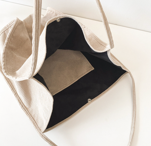Cordoroy Tote