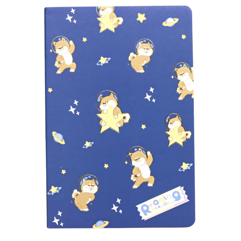 Space Dog A5 Notebook