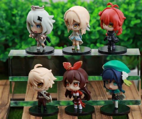 Genshin Impact Chibi 3 Statues