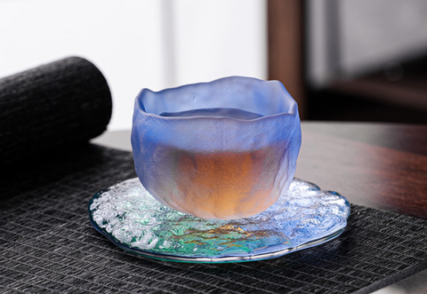 Japanese Glacier Teacup Set